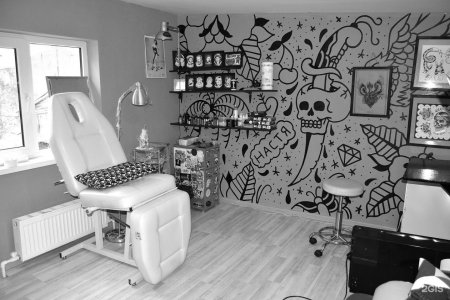 Тату салон интерьер