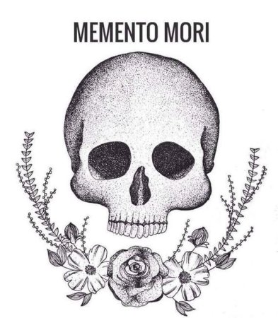 Memento Mori тату эскиз
