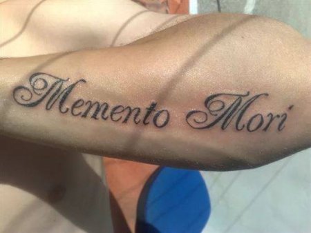 МЕМЕНТО Мори тату