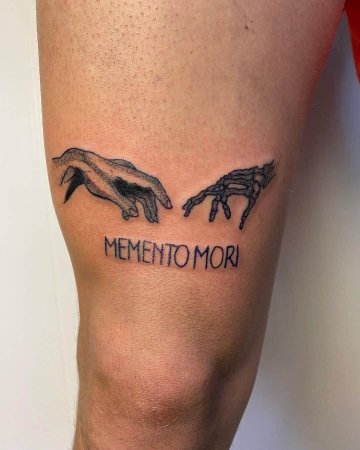 Memento Mori тату эскиз