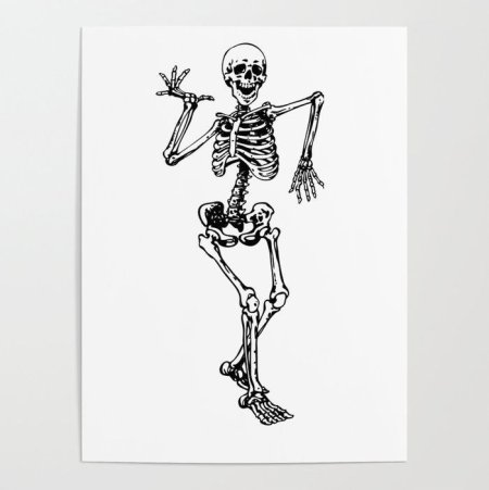 Эскизы тату скелет