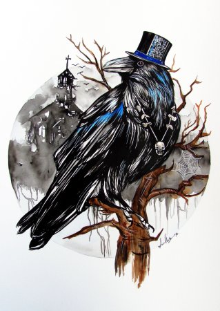 Ворон Кутх тату