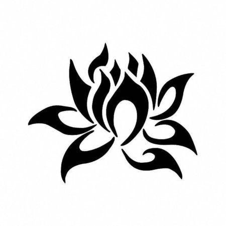 Лотос трайбл эскиз