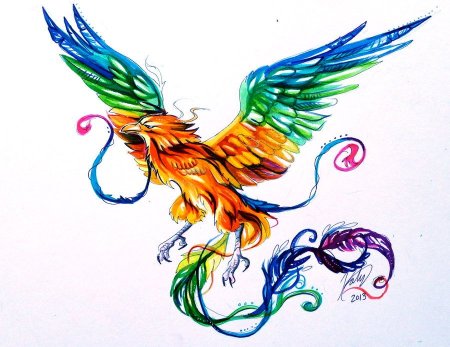 Феникс цветной