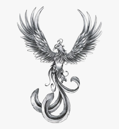 Феникс эскиз