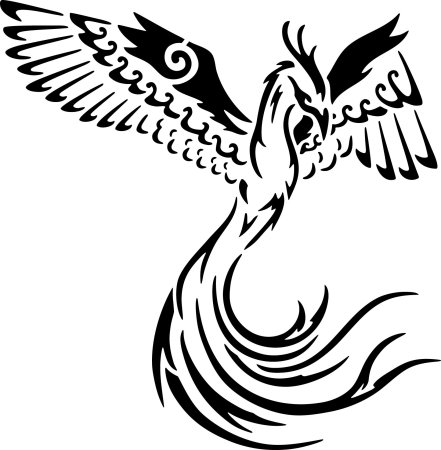 Феникс эскиз