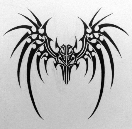 Татушки трайбл демон