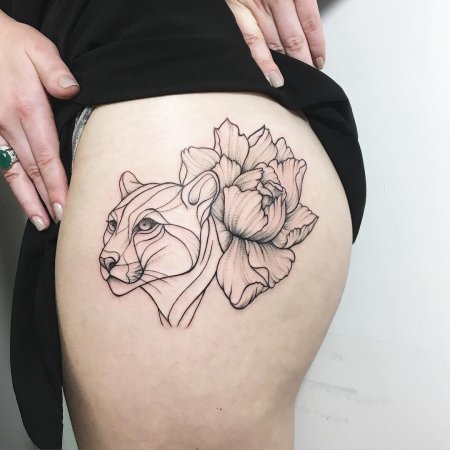 Львица лайнворк