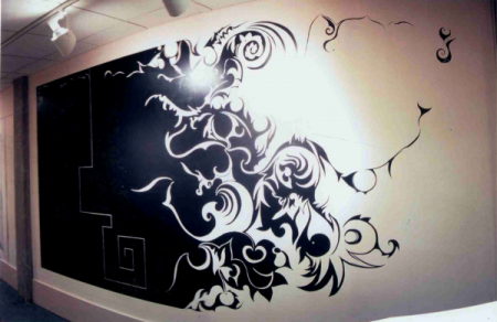 Роспись стен тату