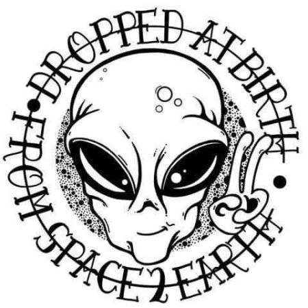 Инопланетянин эскиз