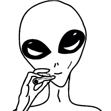 Тату пришелец эскизы