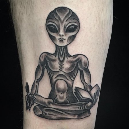 Пришелец эскиз