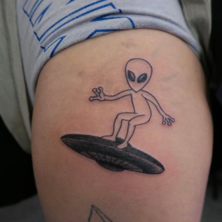 Тату НЛО