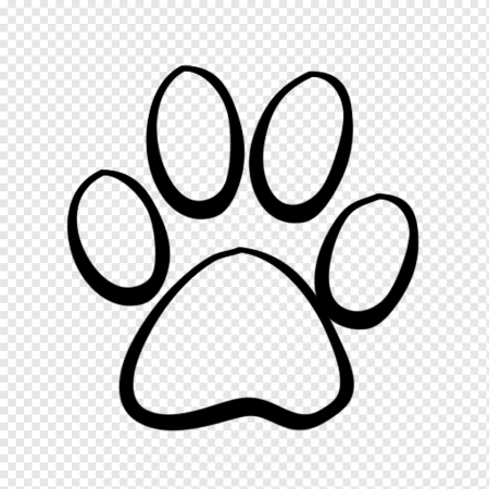 Лапка собаки рисунок