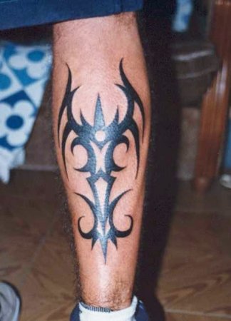 Кельтский узор на икре