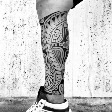 Эскизы на ногу мужские