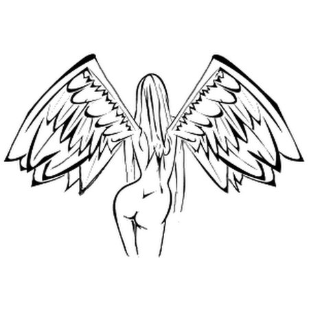 Ангел набросок