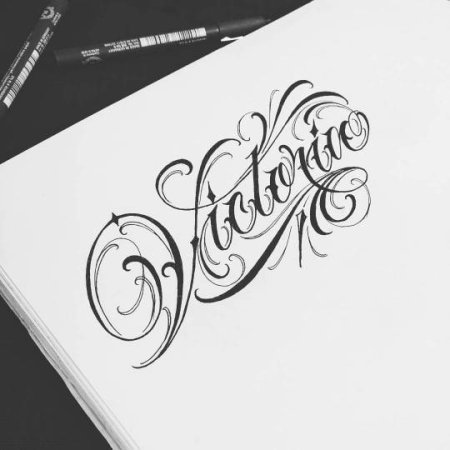 Эскизы татуировок с именами