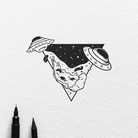 Минималистичные рисунки