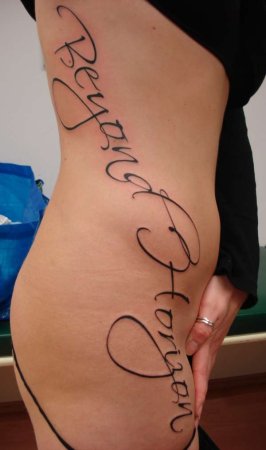 Татуировки надписи