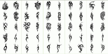 Маленькие тату узоры для мужчин