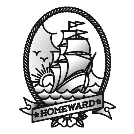 Тату морская тематика