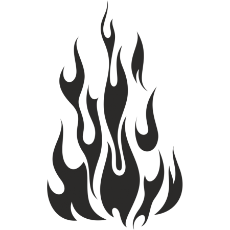 Пламя эскиз