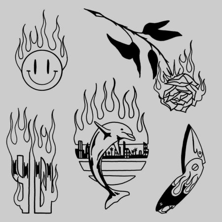 Эскизы тату маленькие