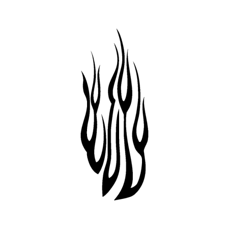 Тату трайбл огонь