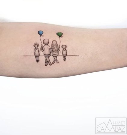 Маленькие семейные Татуировки