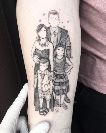 Семейное тату