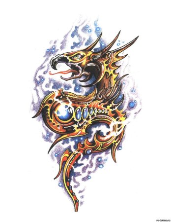 Тату эскизы цветные