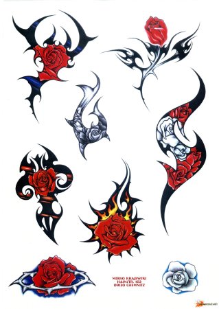 Тату рисунки абстракция