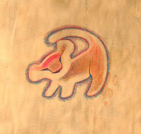 Король Лев знак львенка