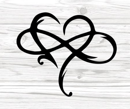 Бесконечность тату эскиз