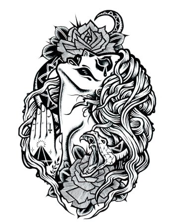 Тату эскизы