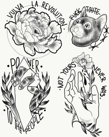 Эскизы для тату подростку