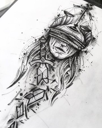 Татуировки эскизы необычные