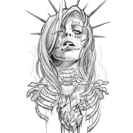 Эскизы тату для девушек