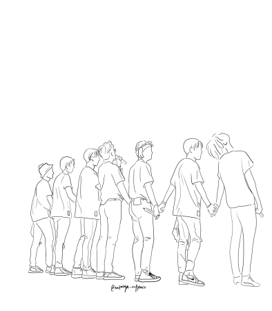 BTS Lineart