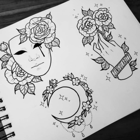 Маленькие рисунки для скетчбука