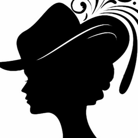 Профиль дамы в шляпе