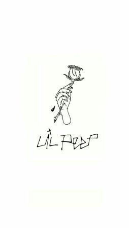 Lil Peep тату эскизы