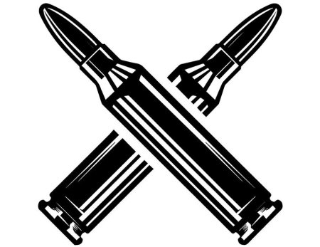 Патрон силуэт