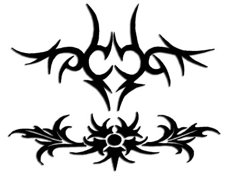 Тату на шее рисунок