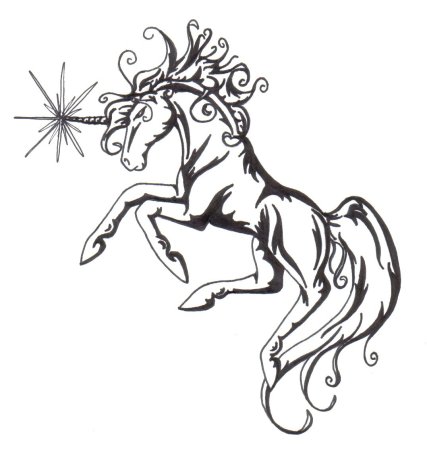 Тату Единорог