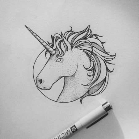 Тату Единорог