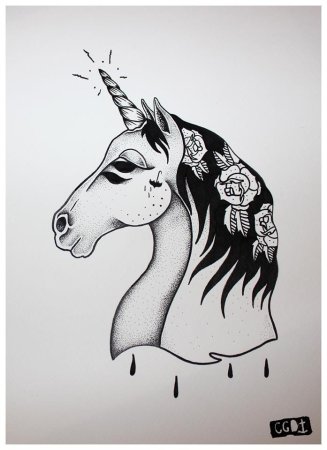 Тату Единорог