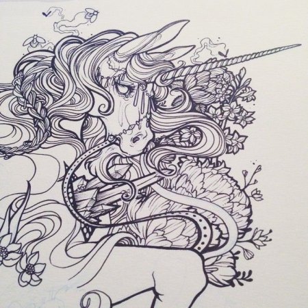 Иллюстрация в стиле лайн арт