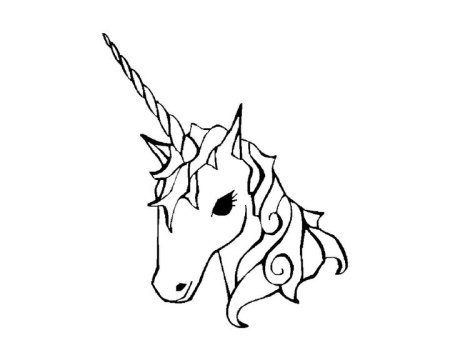 Единороги раскраски для девочек тату